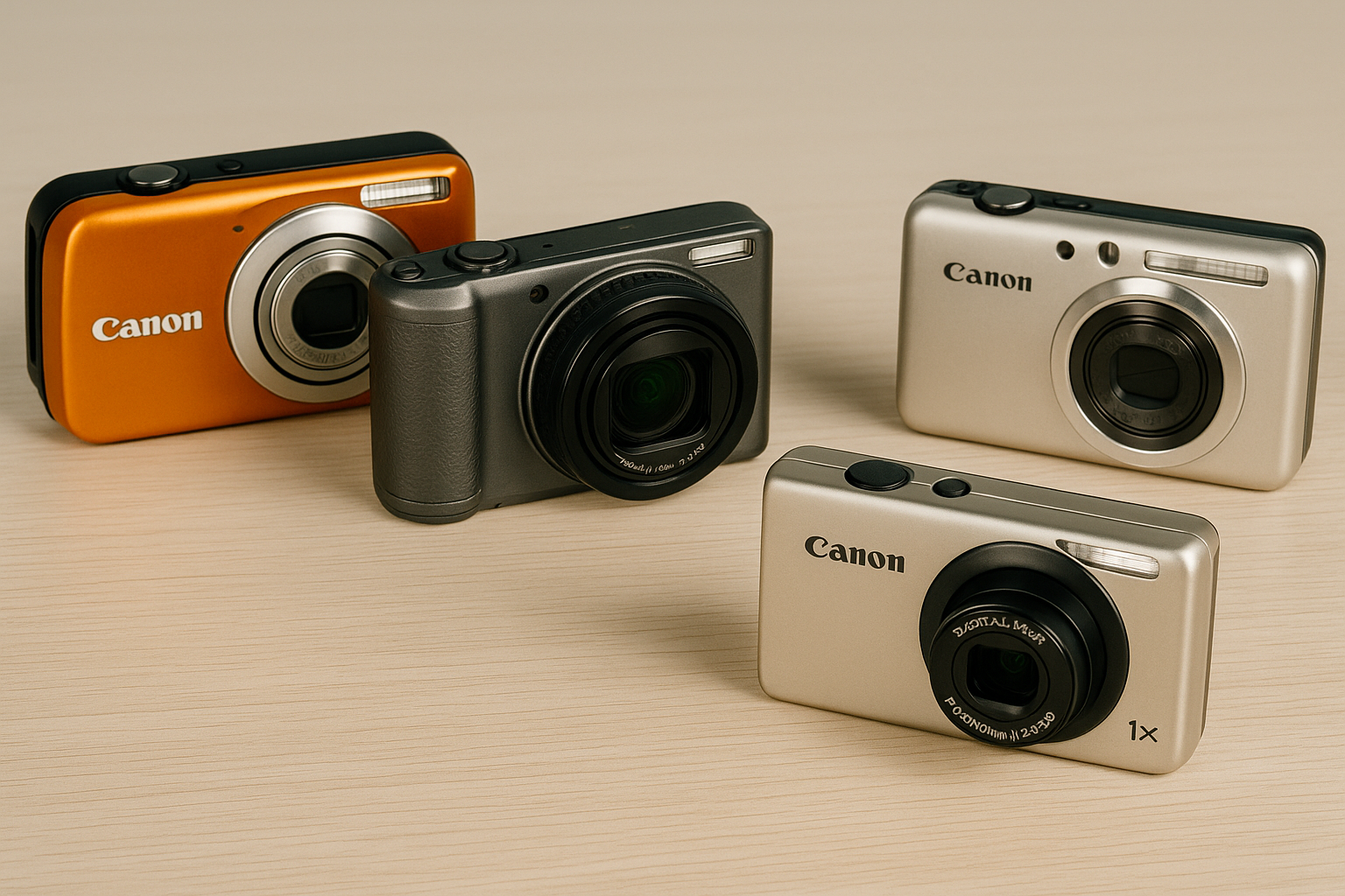 Digital compact cameras