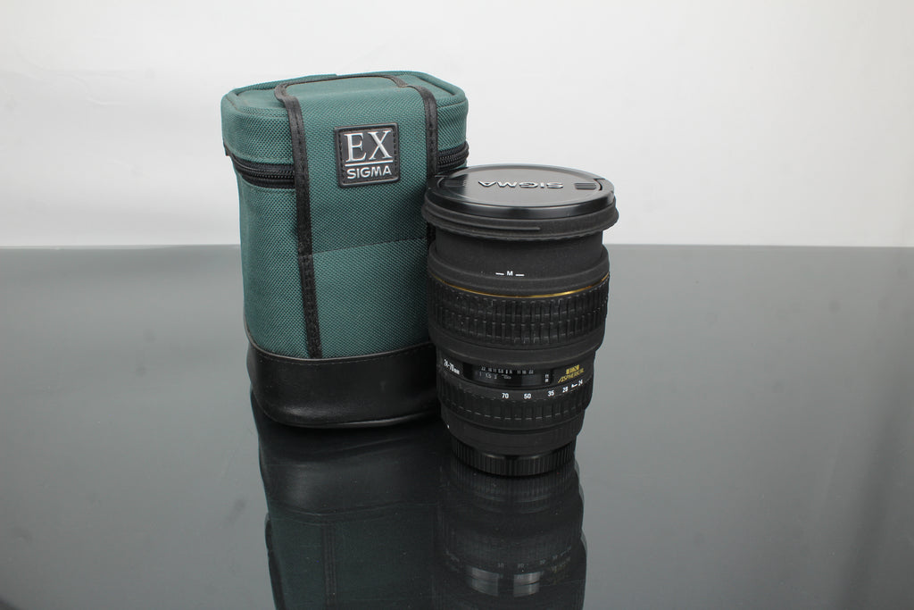 Sigma zoom EX DG 24-70mm 1:2.8 monture Canon EF