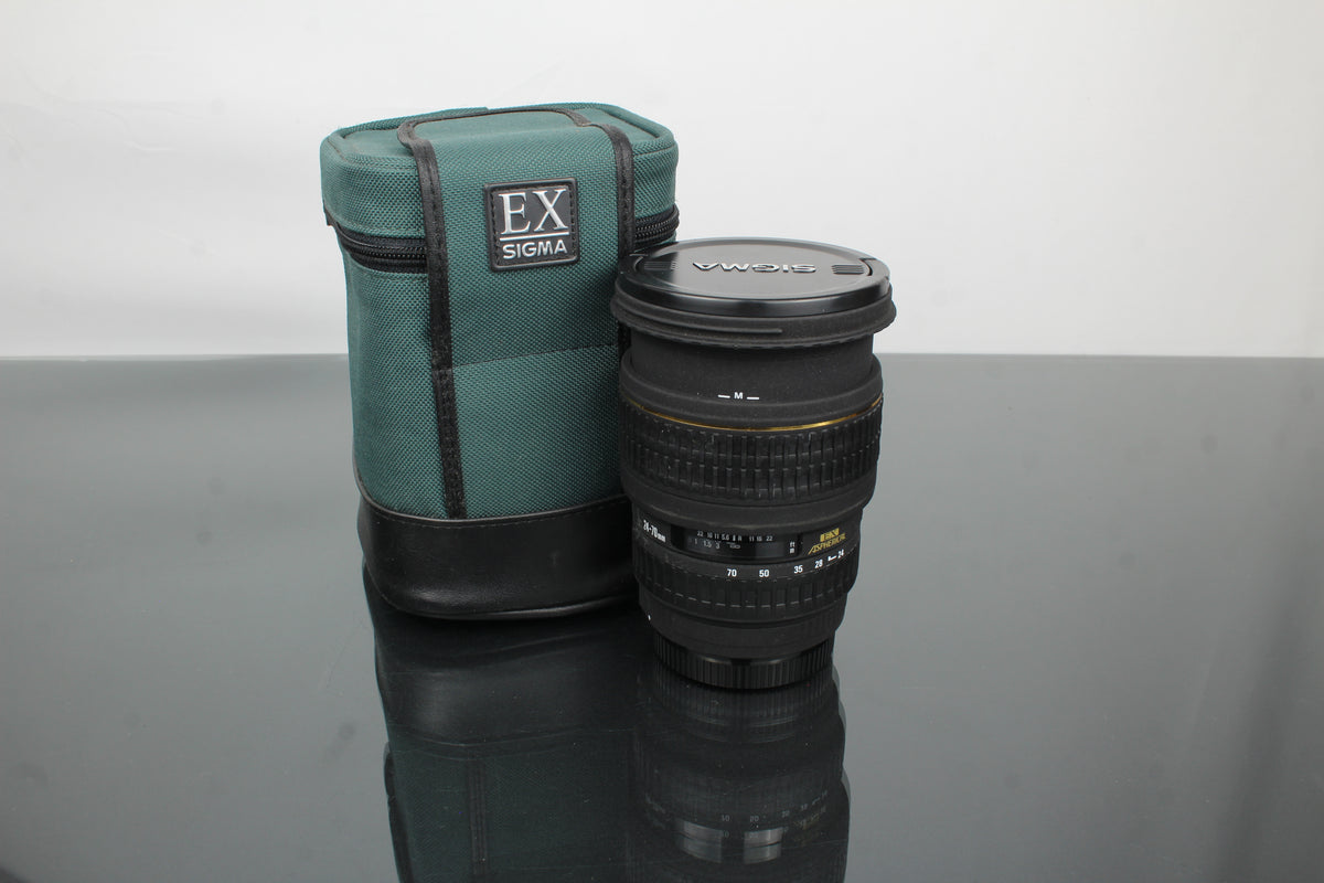 Sigma zoom EX DG 24-70mm 1:2.8 monture Canon EF