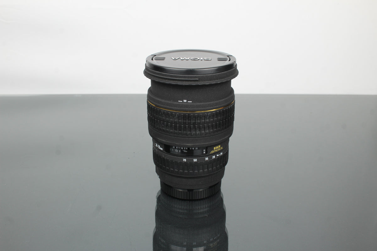 Sigma zoom EX DG 24-70mm 1:2.8 monture Canon EF