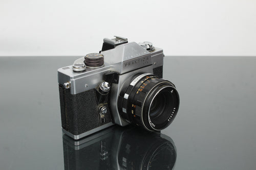 <tc>Praktica</tc> LTL + Objectif Pentacon 1.8/50