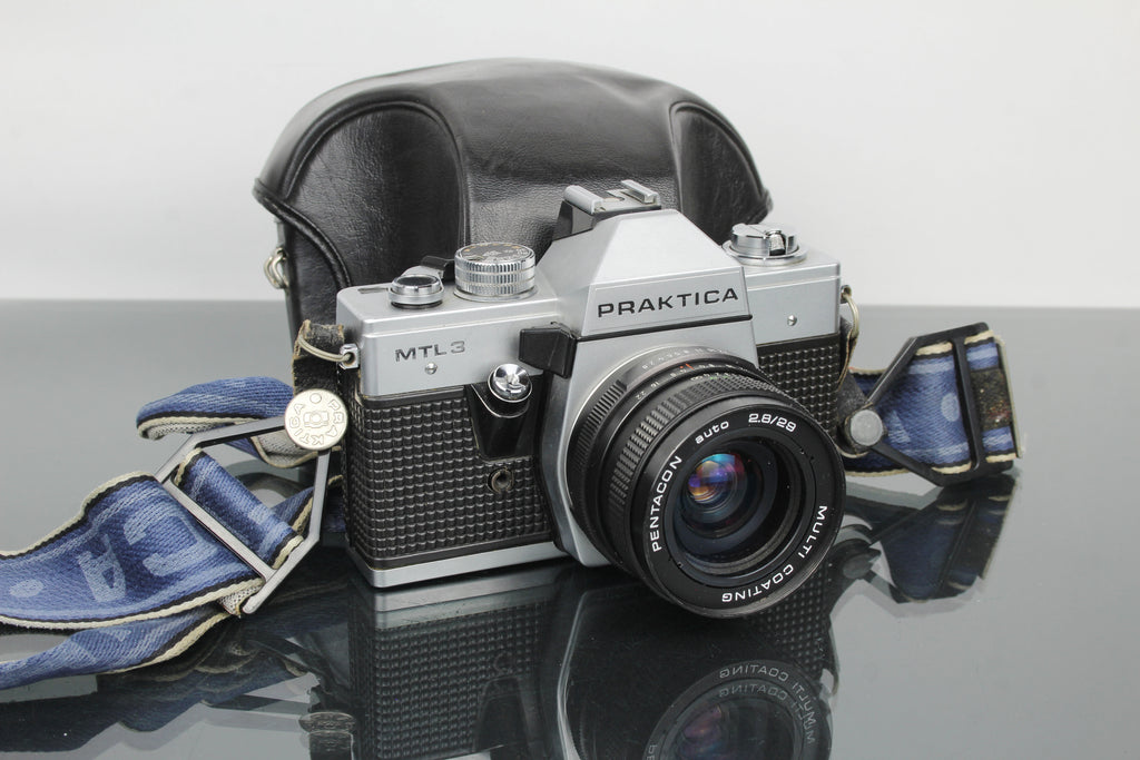 <tc>Praktica</tc> MTL 3 + objectif Pentacon auto 2.8/29 M42
