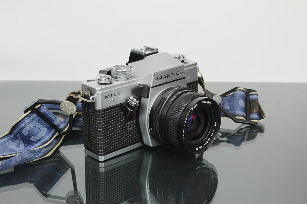 <tc>Praktica</tc> MTL 3 + objectif Pentacon auto 2.8/29 M42