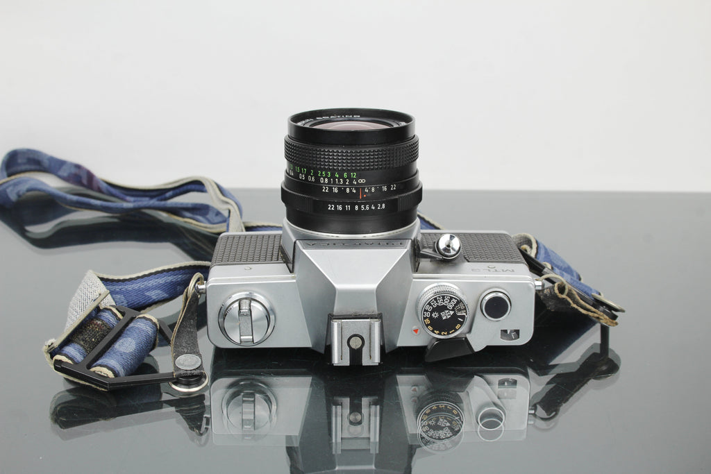 <tc>Praktica</tc> MTL 3 + objectif Pentacon auto 2.8/29 M42