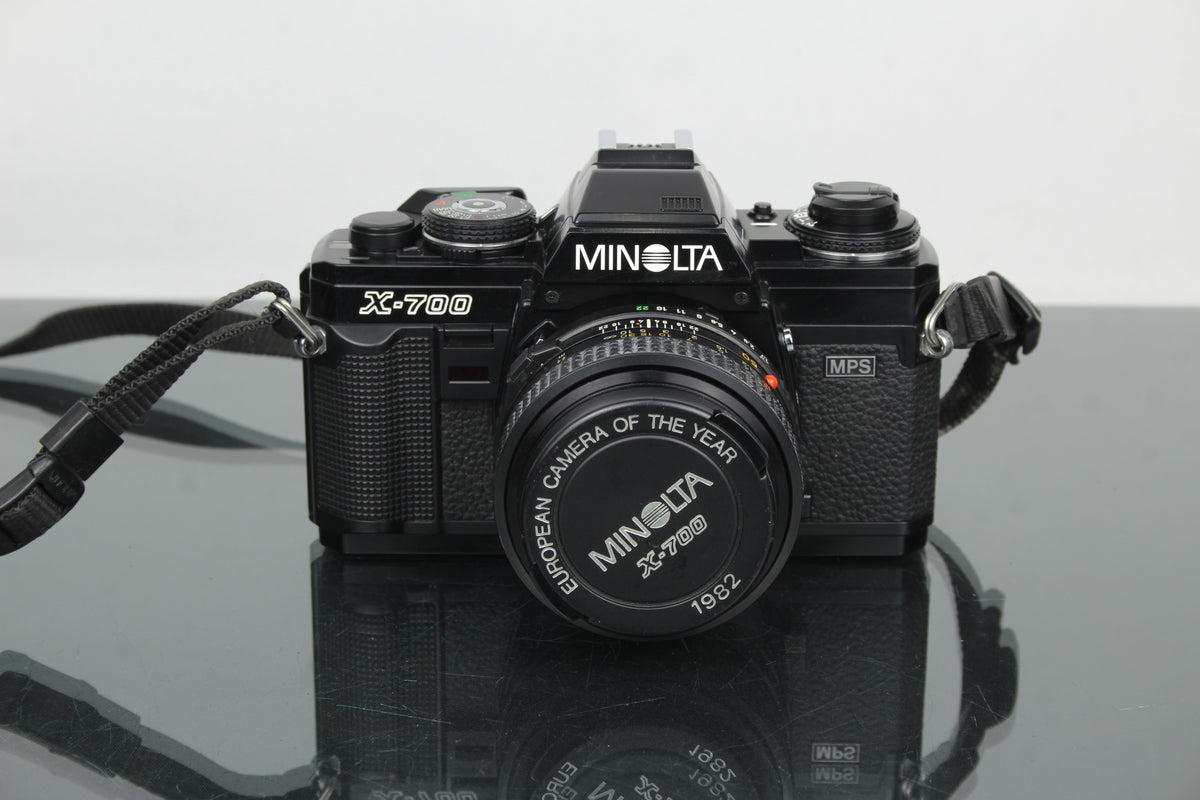Minolta X-700 + objectif MD 50mm 1:1.7