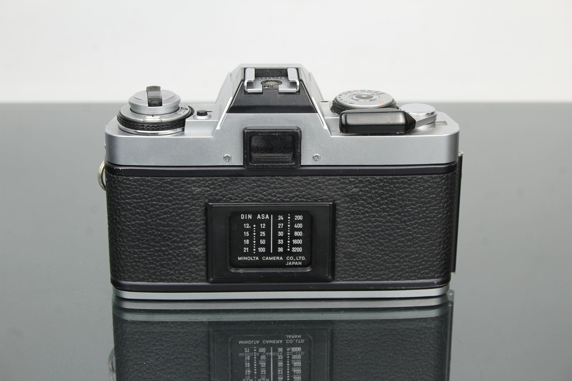 Minolta XG-M + objectif Minolta MD Rokkor 45mm 1:2
