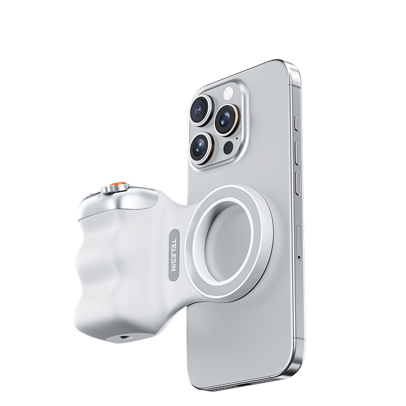 TELESIN Fun Shot MagSafe Phone grip + Fill light