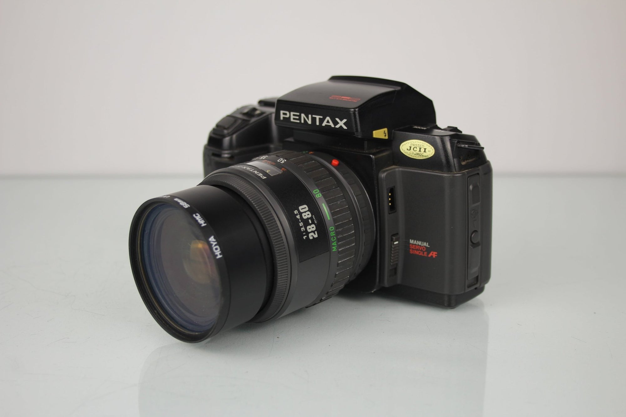 Pentax SFX + Pentax - F Zoom 1:3.5 - 4.5 28 - 80mm - Dutch|Thrift
