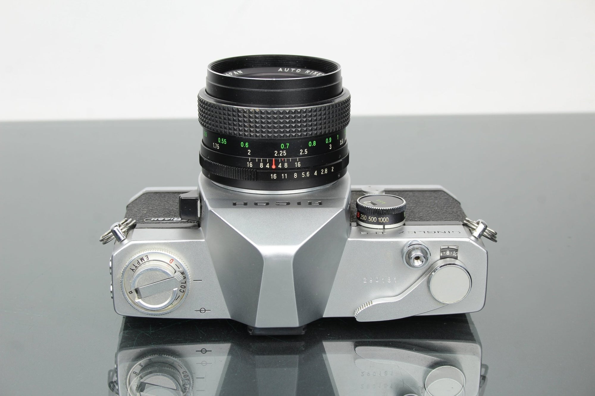 Ricoh Singlex TLS + 50mm 1:2 Auto Rikenon lens - Dutch|Thrift